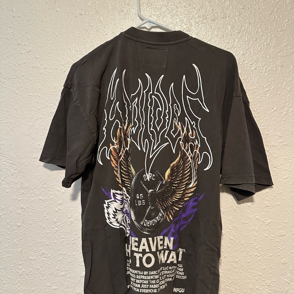 Wolves Graphic Black T-Shirt